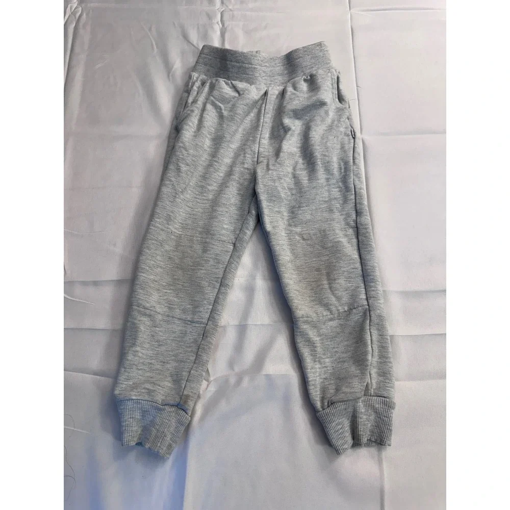 Little Sleepies Play Luluxe Bamboo Joggers Heather Gray Kids 3T